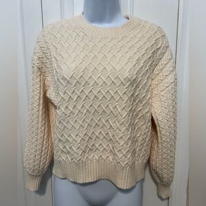 Tahari Women's Cable Knit Sweater XS